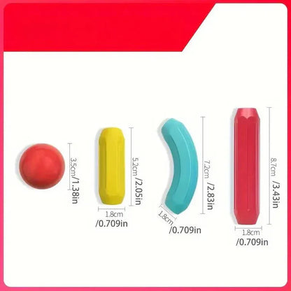 Magneettinen rakennussarja lapsille | Värikäs rakennuslelu luovuuteen, stem - oppimiseen ja motorisiin taitoihin