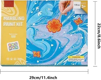 Värivärisetti lapsille | Luova vesitaidesetti, jossa on värejä , työkaluja ja tarjottimia hauskaan maalaamiseen ja oppimiseen