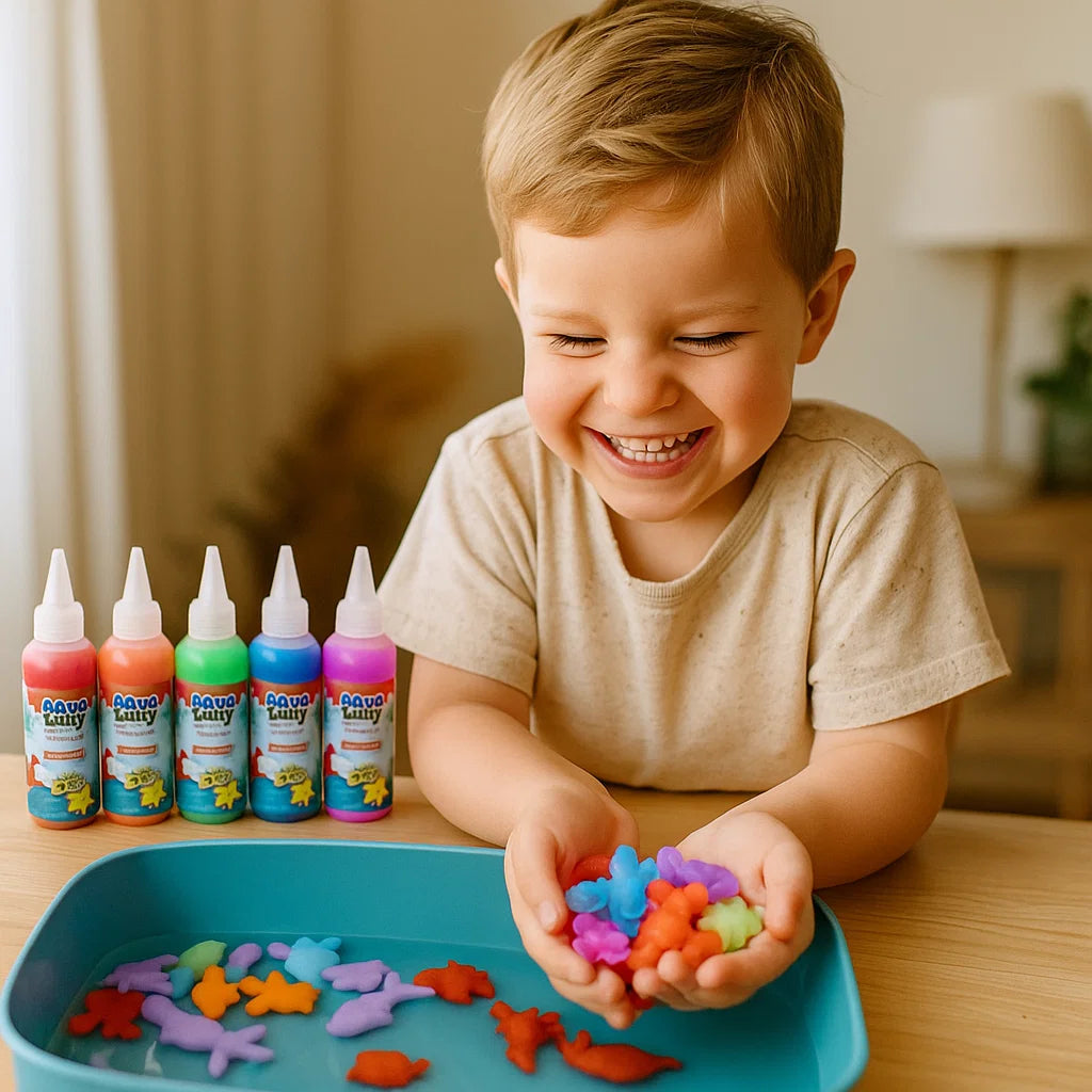 Taidokas vesilelu lapsille | Luova diy - sarja, jolla voi tehdä vedessä kelluvia eläimiä