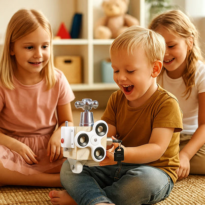 Kaksi palikkaa pikkulapsille | Oppimislelu hienomotoriikkaa ja varhaista aistien oppimista varten