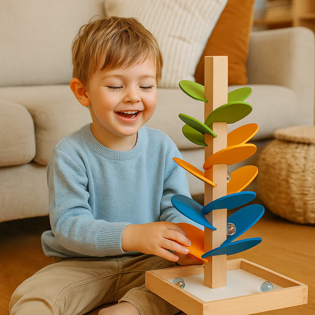 Lasten puinen lepakko | Värikäs musiikkipeli motorisiin taitoihin ja varhaiseen oppimiseen