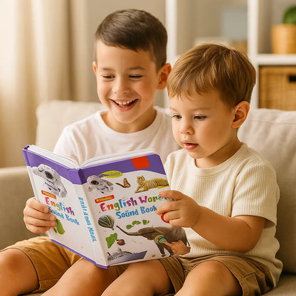 Englanninkielinen äänikirja | Vuorovaikutteinen äänikirja varhaiseen kielen kehitykseen ja sanaston kartuttamiseen