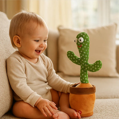 Tanssiva kaktuslelu lapsille | Laulavat pehmolelut, joissa on valot ja äänen jäljittely interaktiiviseen musiikkihupailuun
