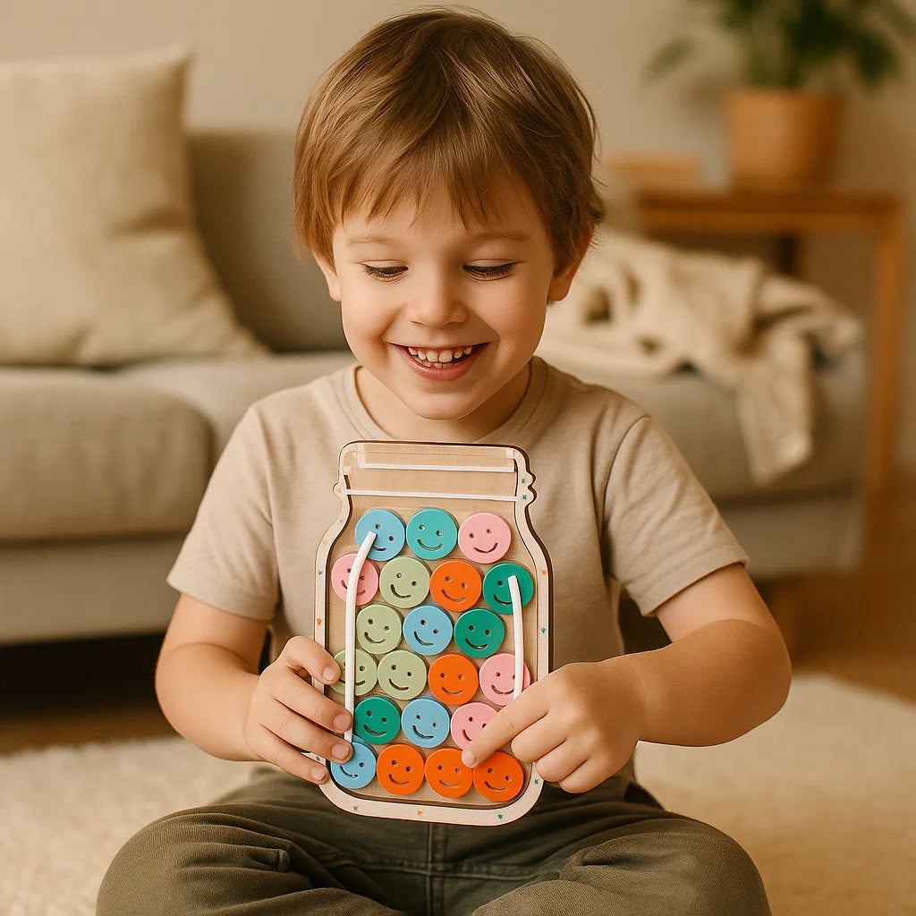 Tähtipalkintopurkki lapsille | Motivaatioväline hyvään käytökseen ja kurin oppimiseen