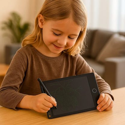 LCD - piirustustaulu lapsille | Uudelleenkäytettävä käsinkirjoitustaulu luovaan oppimiseen ja siistiin piirtämiseen